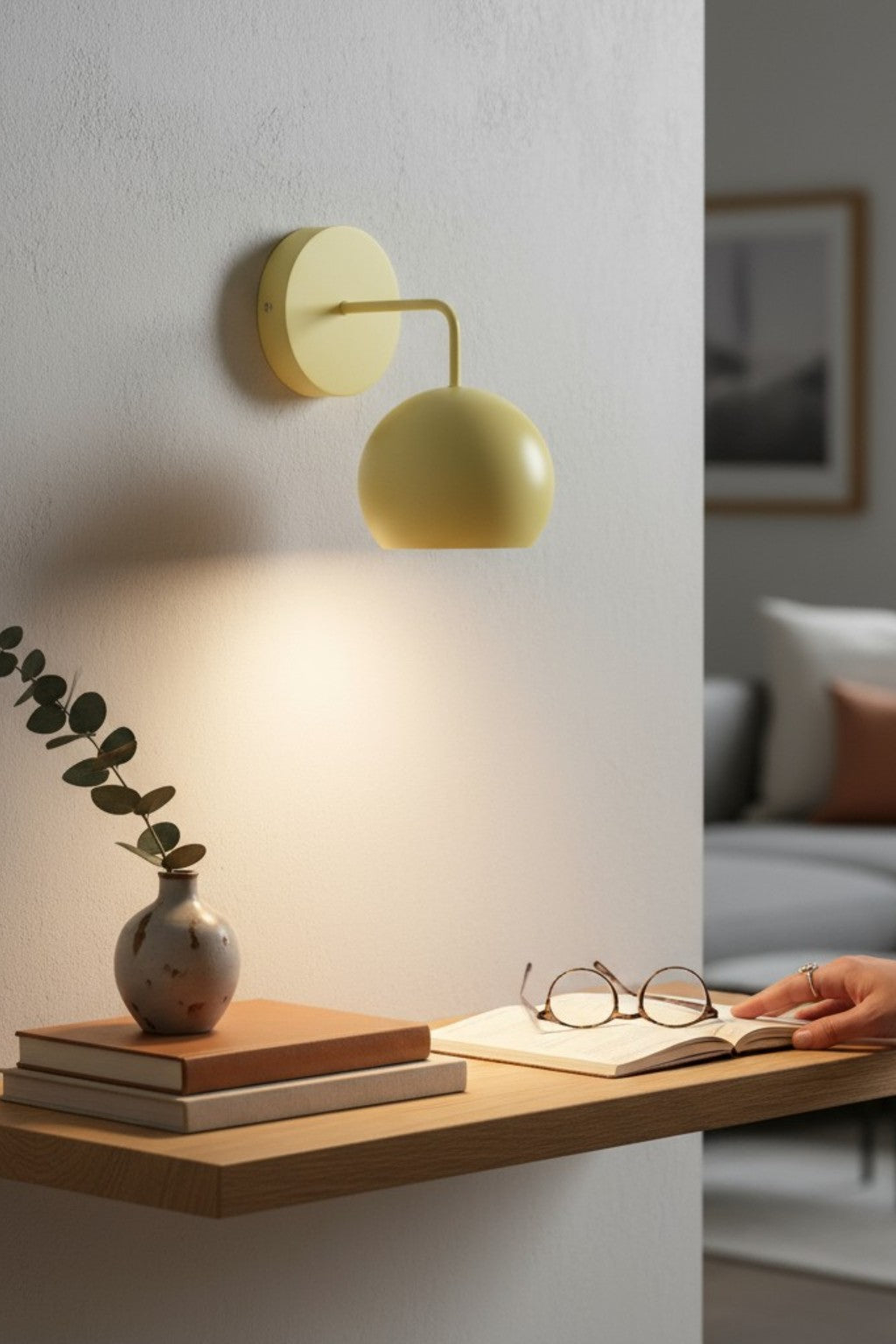 Bali Aplik Sarı Metal Başlık