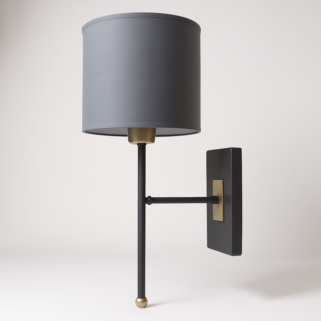 Jump Duvar Aplik Siyah  Gri Şapkalı