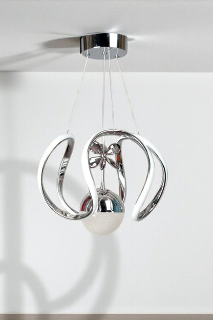 Krispi Led Avize Krom 3 Renk