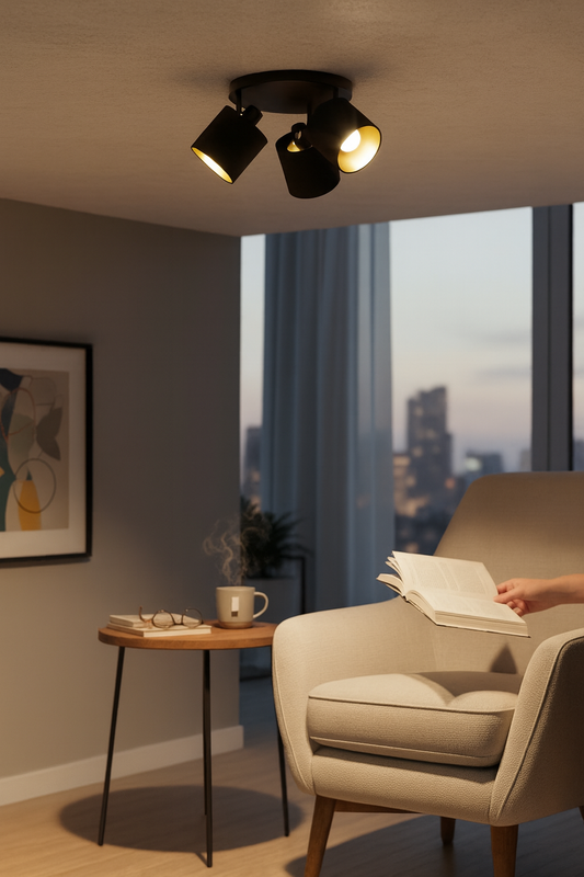 Cap Avize 3lü Siyah Şapkalı