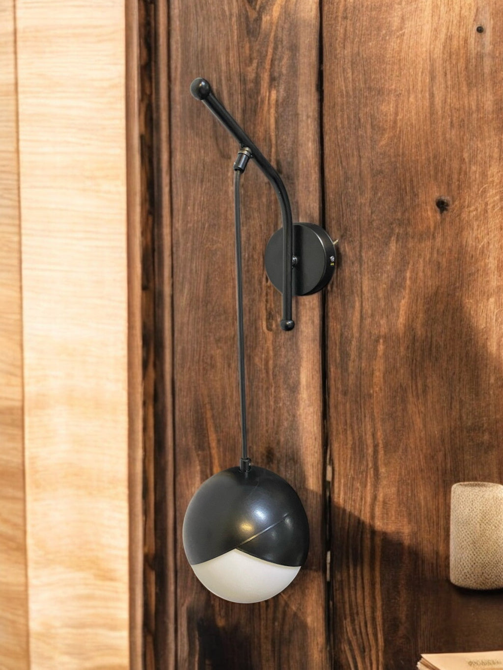 Hüma Duvar Aplik Siyah