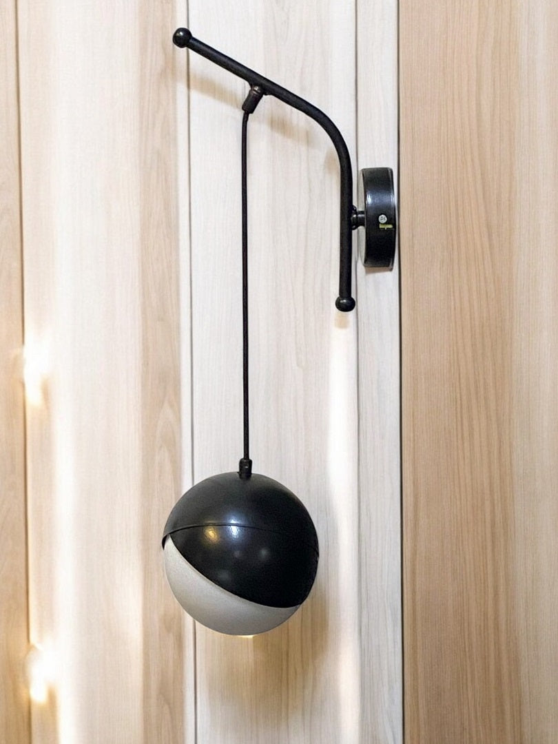 Hüma Duvar Aplik Siyah