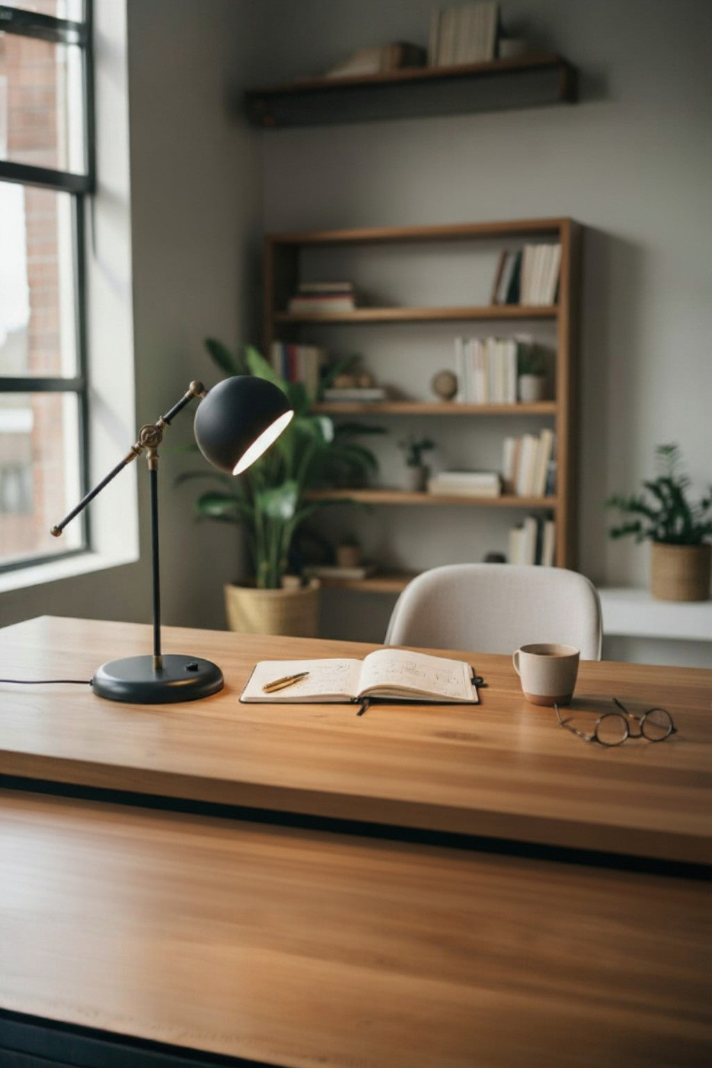 Kirke Masa Lambası Siyah