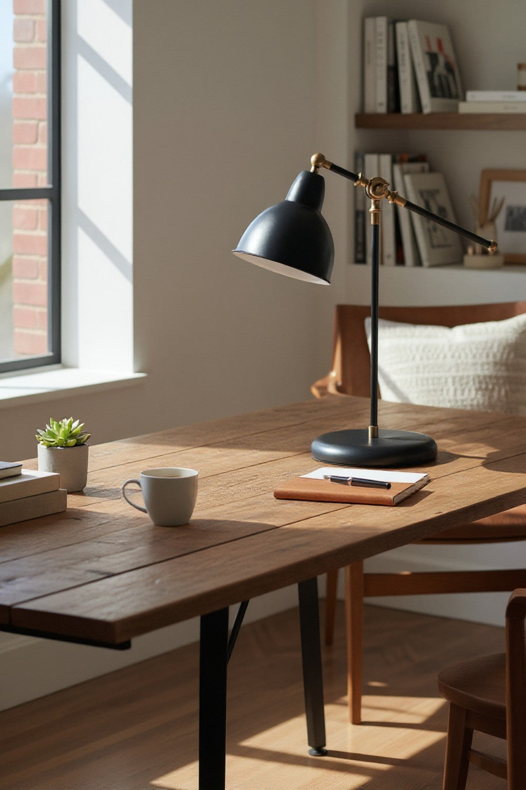 Kubera Masa Lambası Siyah