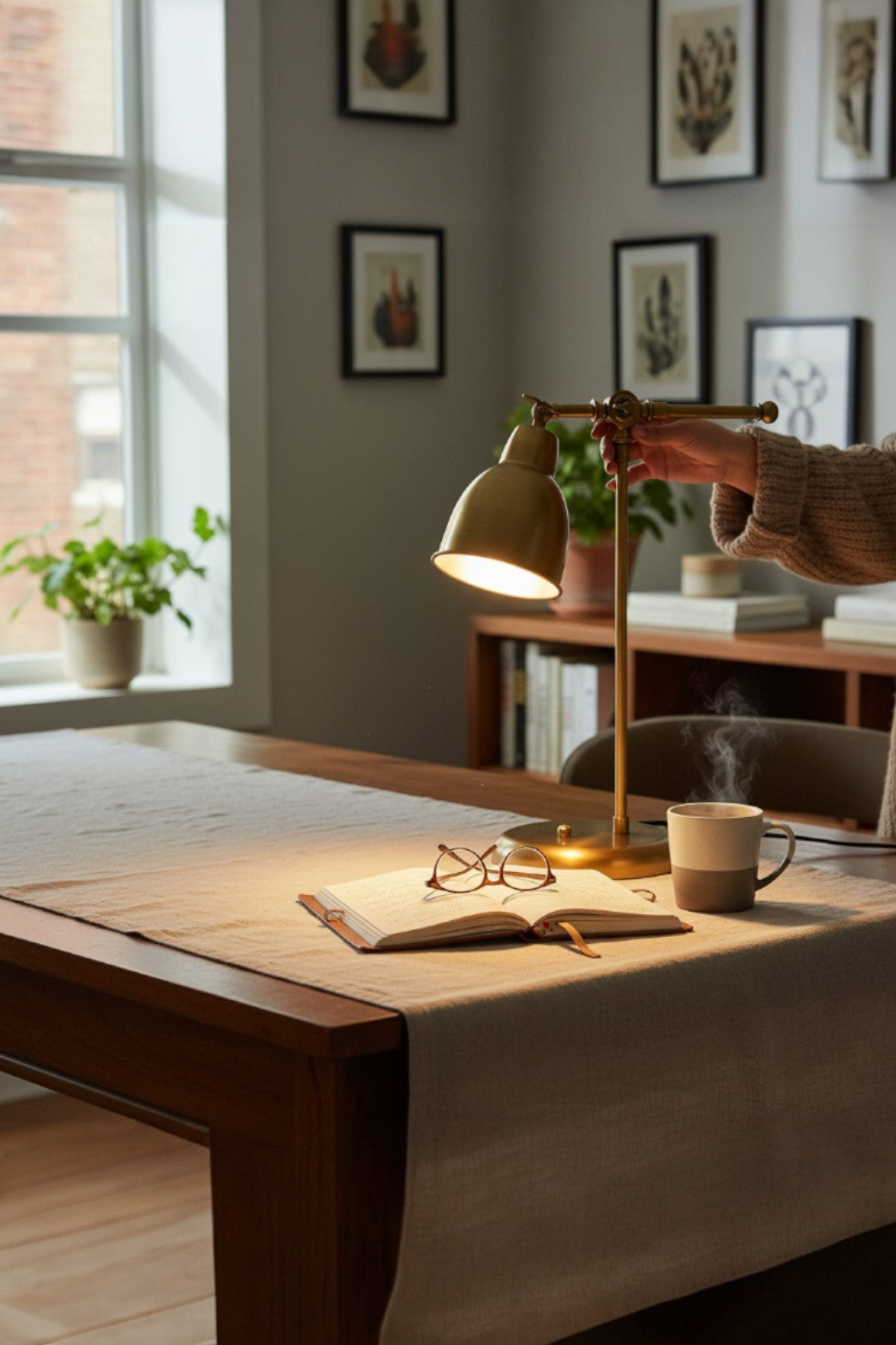 Kubera Masa Lambası Eskitme