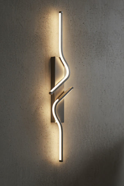 Luma Duvar Aplik Ledl Siyah 3 Renk Led