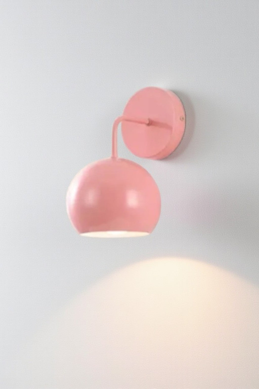 Bali Aplik Pembe Metal Başlık