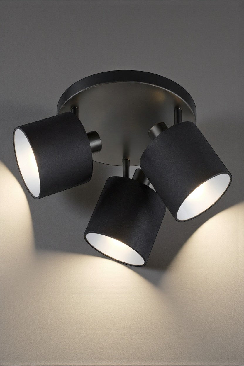 Cap Avize 3 lü Siyah Şapkalı