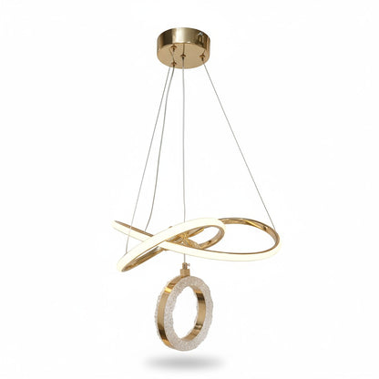 Kar Çiçeği Led Avize Gold 3 Renk
