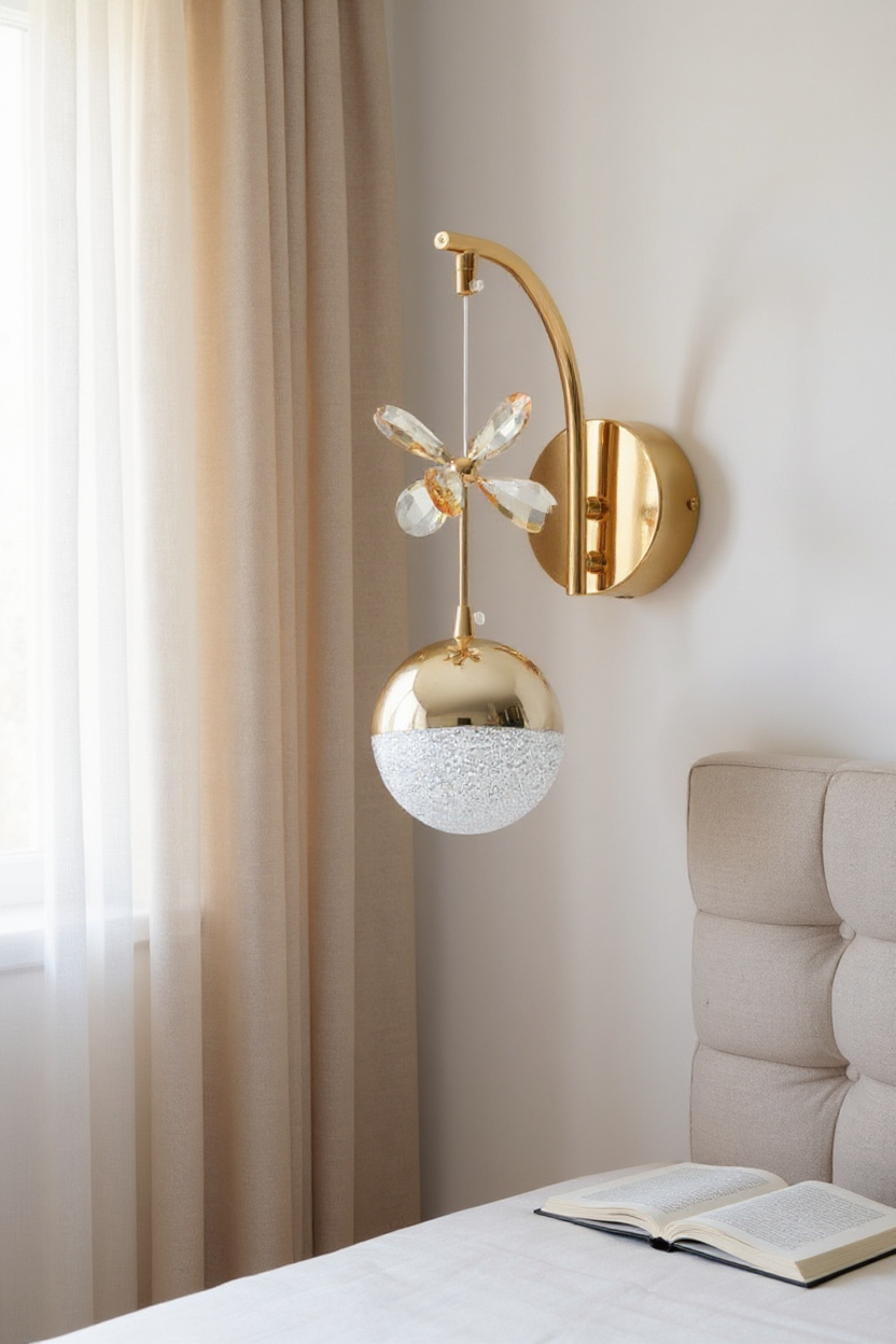 Şeker Aplik Gold Ledli