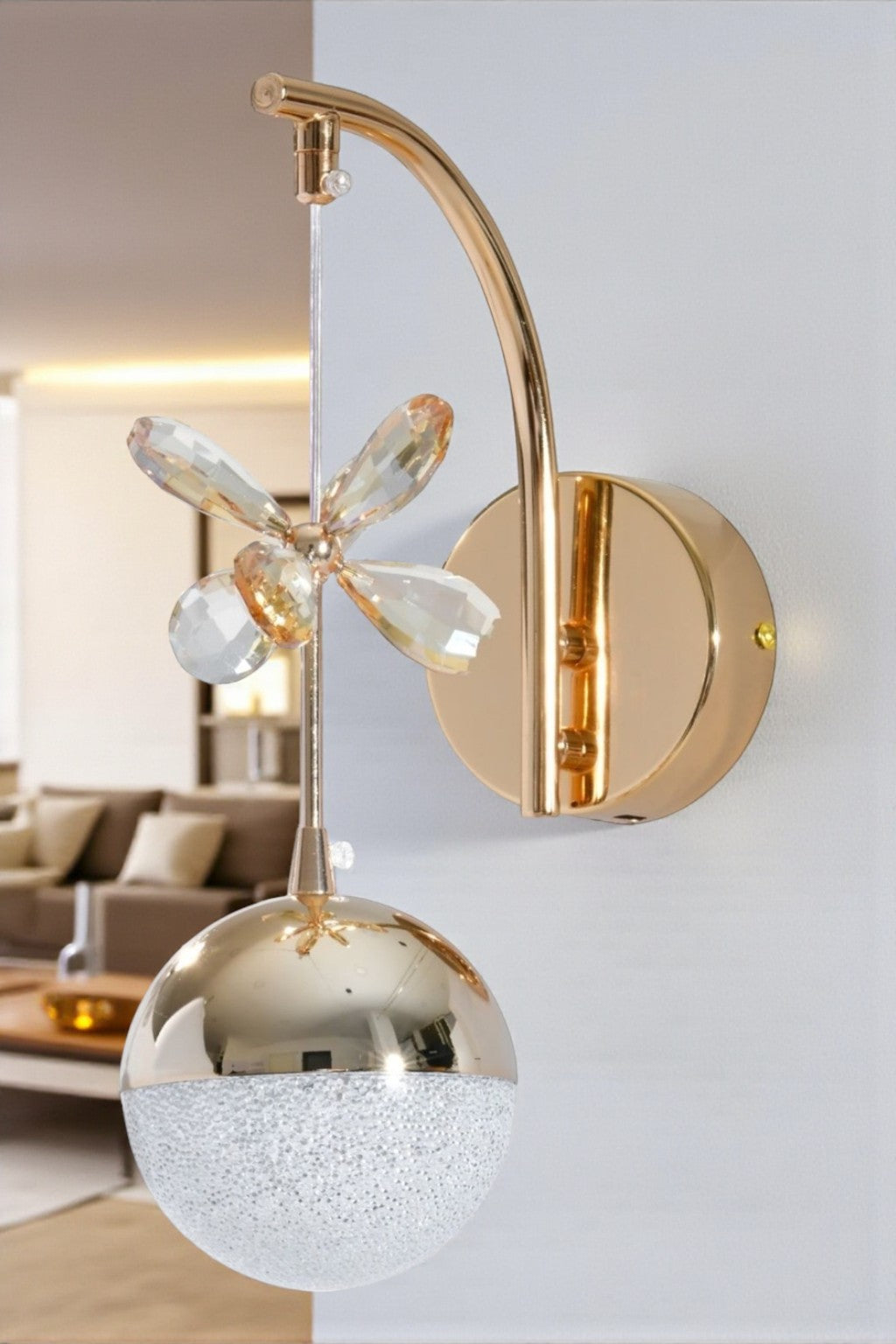 Şeker Aplik Gold Ledli